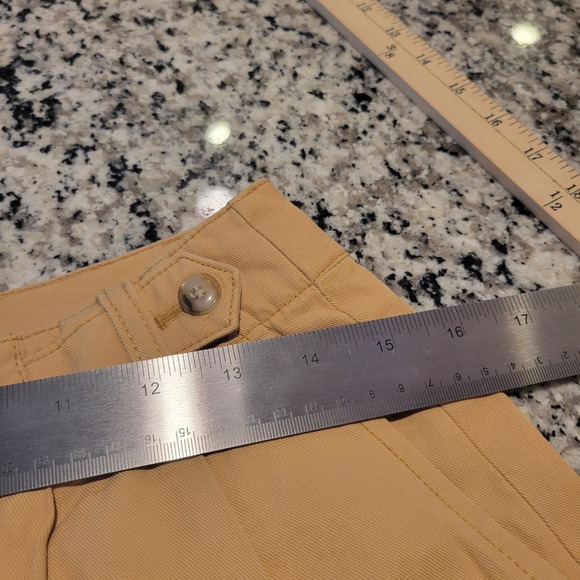 Madewell Womens 2 Tall The Harlow Wide-Leg Trouser Casual Pleated Tan Khaki - Picture 6 of 14